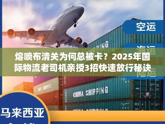 熔喷布清关为何总被卡？2025年国际物流老司机亲授3招快速放行秘诀
