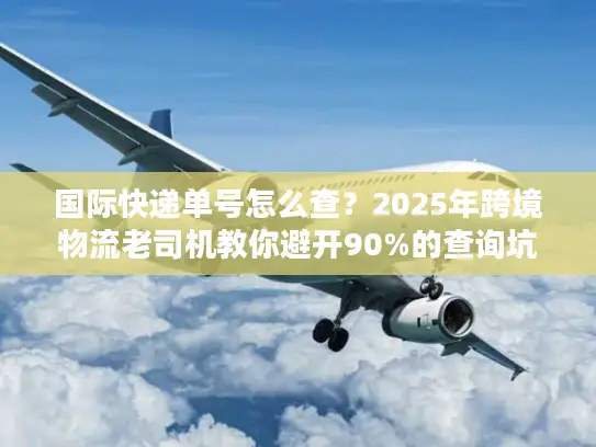 国际快递单号怎么查？2025年跨境物流老司机教你避开90%的查询坑