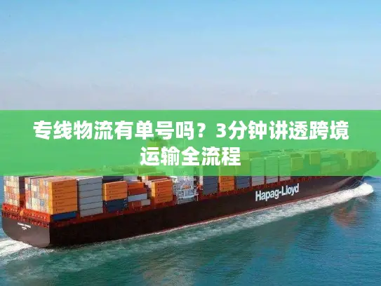 专线物流有单号吗？3分钟讲透跨境运输全流程
