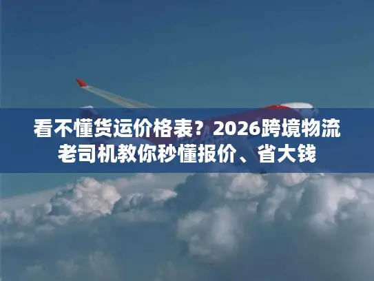 看不懂货运价格表？2026跨境物流老司机教你秒懂报价、省大钱