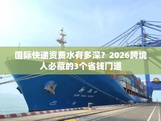 国际快递资费水有多深？2026跨境人必藏的3个省钱门道