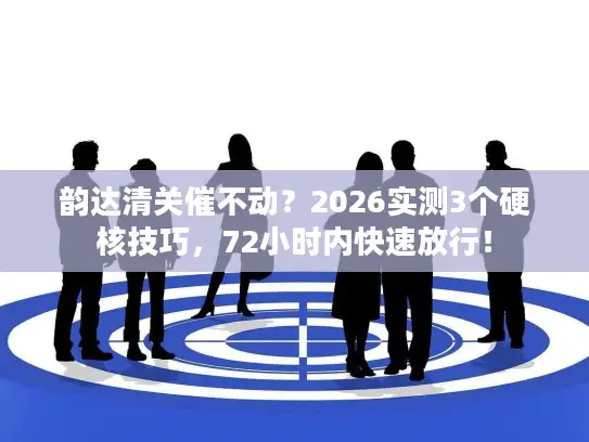 韵达清关催不动？2026实测3个硬核技巧，72小时内快速放行！