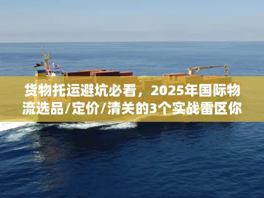 货物托运避坑必看，2025年国际物流选品/定价/清关的3个实战雷区你踩了吗？