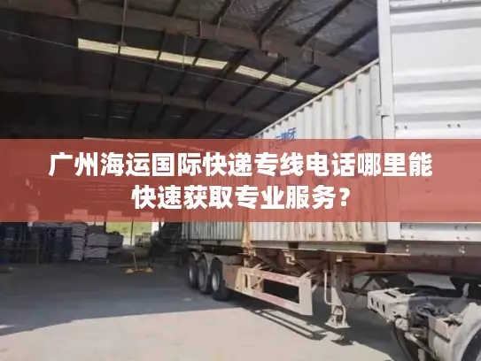 广州海运国际快递专线电话哪里能快速获取专业服务？