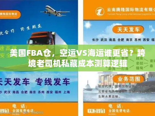 美国FBA仓，空运VS海运谁更省？跨境老司机私藏成本测算逻辑