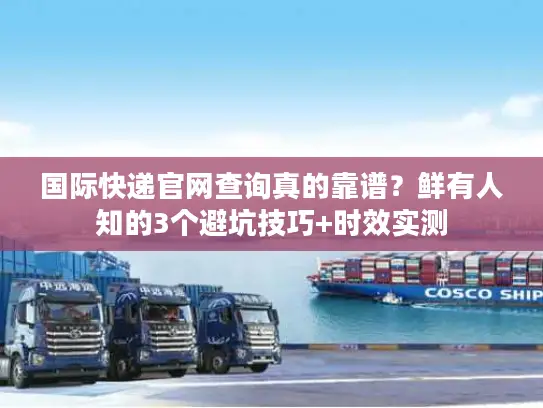 国际快递官网查询真的靠谱？鲜有人知的3个避坑技巧+时效实测