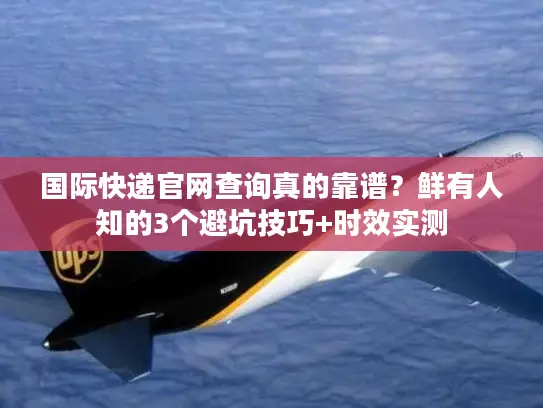 国际快递官网查询真的靠谱？鲜有人知的3个避坑技巧+时效实测