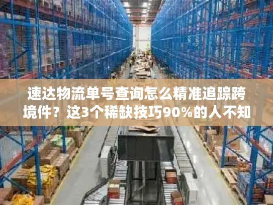 速达物流单号查询怎么精准追踪跨境件？这3个稀缺技巧90%的人不知道