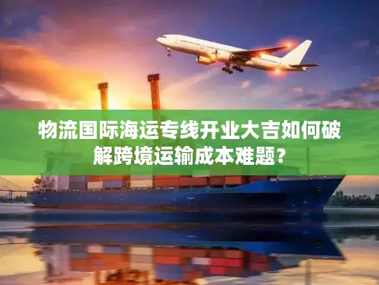 物流国际海运专线开业大吉如何破解跨境运输成本难题？