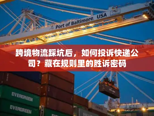 跨境物流踩坑后，如何投诉快递公司？藏在规则里的胜诉密码