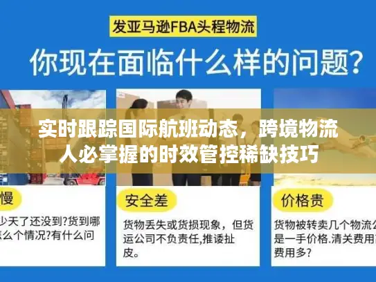 实时跟踪国际航班动态，跨境物流人必掌握的时效管控稀缺技巧