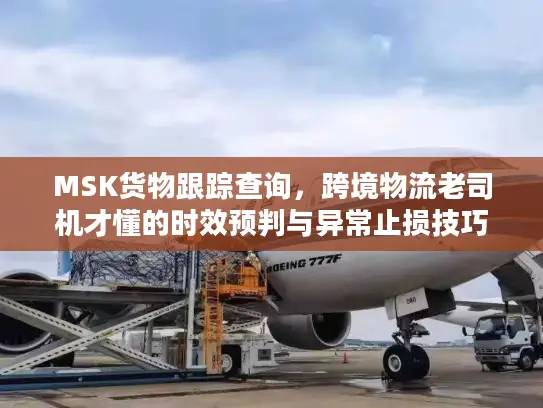 MSK货物跟踪查询，跨境物流老司机才懂的时效预判与异常止损技巧