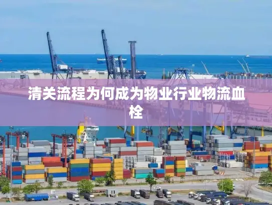 清关流程为何成为物业行业物流血栓