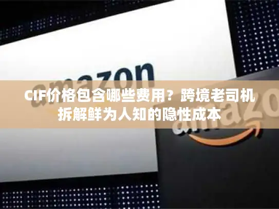 CIF价格包含哪些费用？跨境老司机拆解鲜为人知的隐性成本