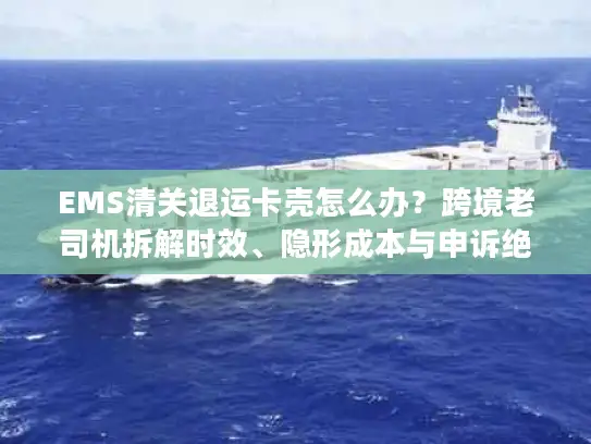 EMS清关退运卡壳怎么办？跨境老司机拆解时效、隐形成本与申诉绝招