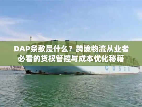 DAP条款是什么？跨境物流从业者必看的货权管控与成本优化秘籍