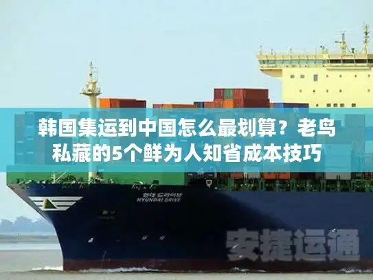 韩国集运到中国怎么最划算？老鸟私藏的5个鲜为人知省成本技巧