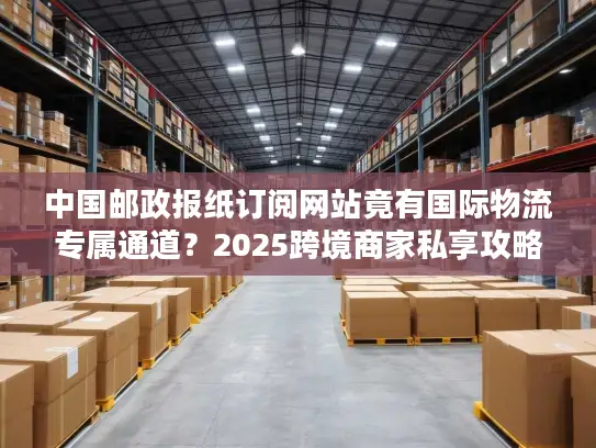 中国邮政报纸订阅网站竟有国际物流专属通道？2025跨境商家私享攻略