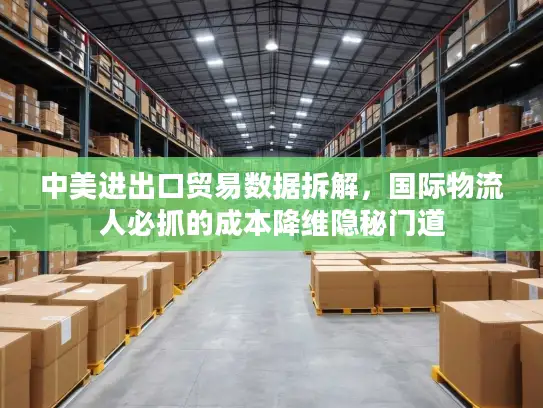 中美进出口贸易数据拆解，国际物流人必抓的成本降维隐秘门道