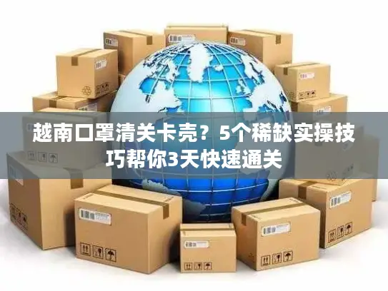 越南口罩清关卡壳？5个稀缺实操技巧帮你3天快速通关