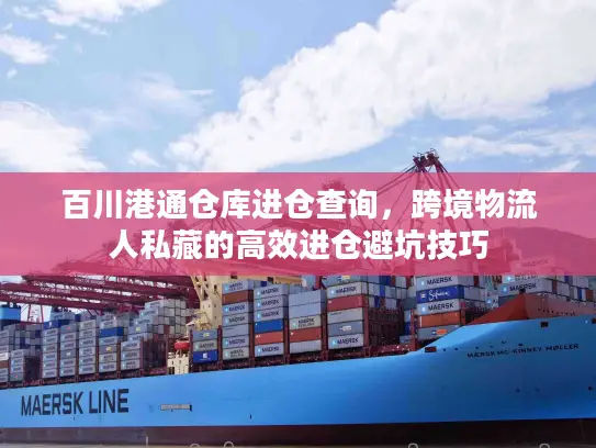 百川港通仓库进仓查询，跨境物流人私藏的高效进仓避坑技巧