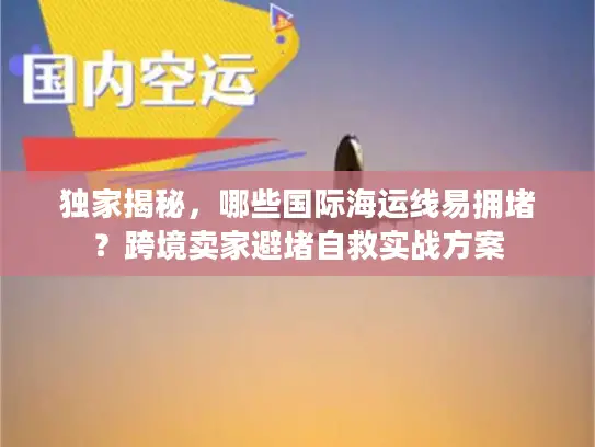 独家揭秘，哪些国际海运线易拥堵？跨境卖家避堵自救实战方案