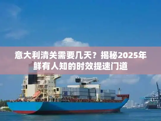 意大利清关需要几天？揭秘2025年鲜有人知的时效提速门道