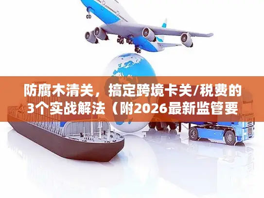 防腐木清关,搞定跨境卡关/税费的3个实战解法(附2026最新监管要点) 防腐木清关,搞定跨境卡关/税费的3个实战解法(附2026最新监管要点)