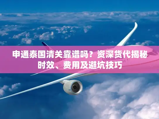 申通泰国清关靠谱吗？资深货代揭秘时效、费用及避坑技巧