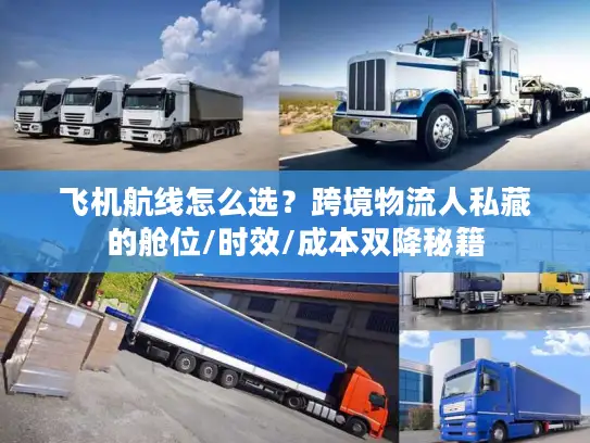 飞机航线怎么选？跨境物流人私藏的舱位/时效/成本双降秘籍
