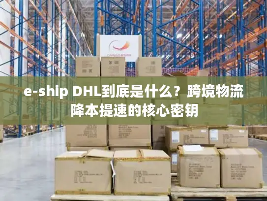 e-ship DHL到底是什么？跨境物流降本提速的核心密钥