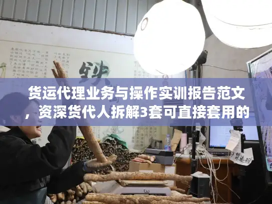 货运代理业务与操作实训报告范文，资深货代人拆解3套可直接套用的实战框架