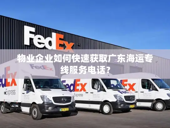 物业企业如何快速获取广东海运专线服务电话？