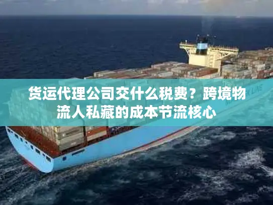 货运代理公司交什么税费？跨境物流人私藏的成本节流核心