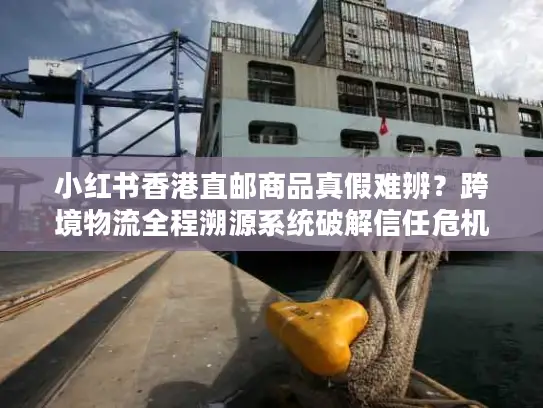 小红书香港直邮商品真假难辨？跨境物流全程溯源系统破解信任危机