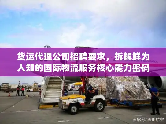 货运代理公司招聘要求，拆解鲜为人知的国际物流服务核心能力密码
