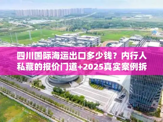 四川国际海运出口多少钱？内行人私藏的报价门道+2025真实案例拆解
