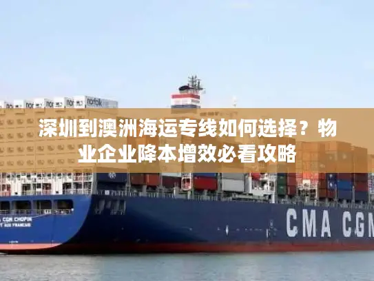 深圳到澳洲海运专线如何选择？物业企业降本增效必看攻略