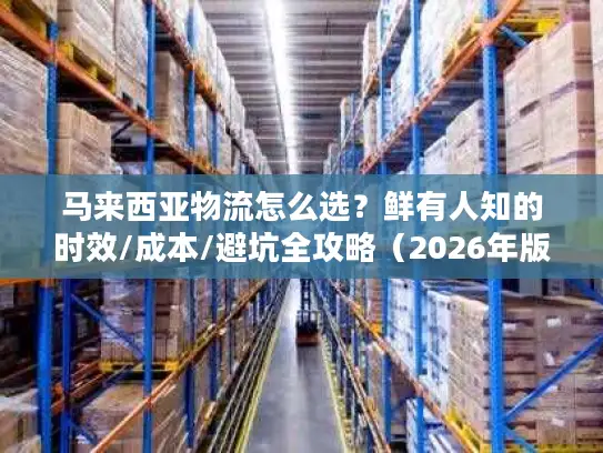 马来西亚物流怎么选？鲜有人知的时效/成本/避坑全攻略（2026年版）