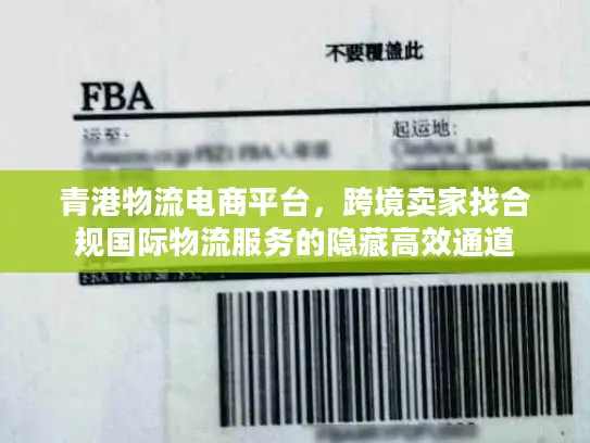 青港物流电商平台，跨境卖家找合规国际物流服务的隐藏高效通道