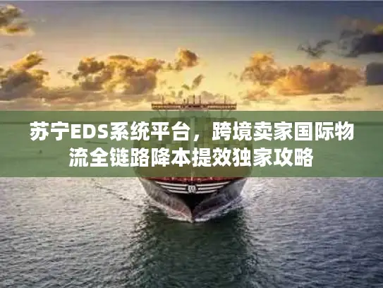 苏宁EDS系统平台，跨境卖家国际物流全链路降本提效独家攻略
