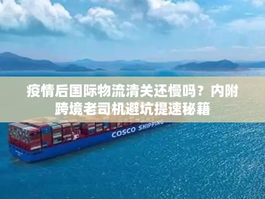 疫情后国际物流清关还慢吗？内附跨境老司机避坑提速秘籍