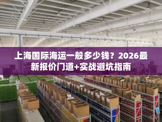 上海国际海运一般多少钱？2026最新报价门道+实战避坑指南