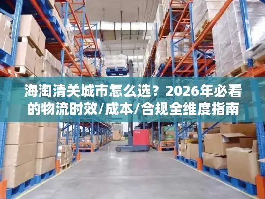 海淘清关城市怎么选？2026年必看的物流时效/成本/合规全维度指南