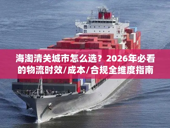 海淘清关城市怎么选？2026年必看的物流时效/成本/合规全维度指南