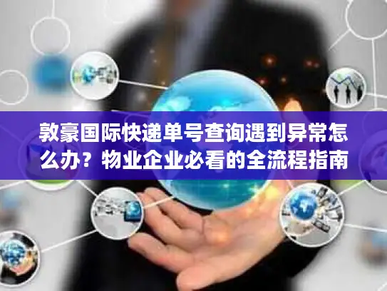 敦豪国际快递单号查询遇到异常怎么办？物业企业必看的全流程指南