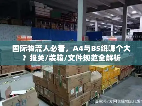 国际物流人必看，A4与B5纸哪个大？报关/装箱/文件规范全解析