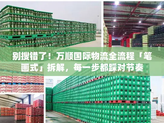 别搜错了！万顺国际物流全流程「笔画式」拆解，每一步都踩对节奏