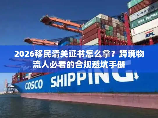 2026移民清关证书怎么拿？跨境物流人必看的合规避坑手册