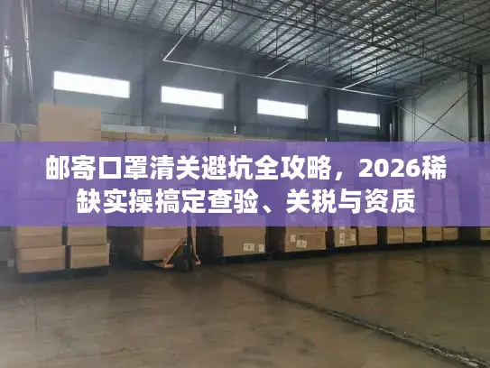 邮寄口罩清关避坑全攻略，2026稀缺实操搞定查验、关税与资质